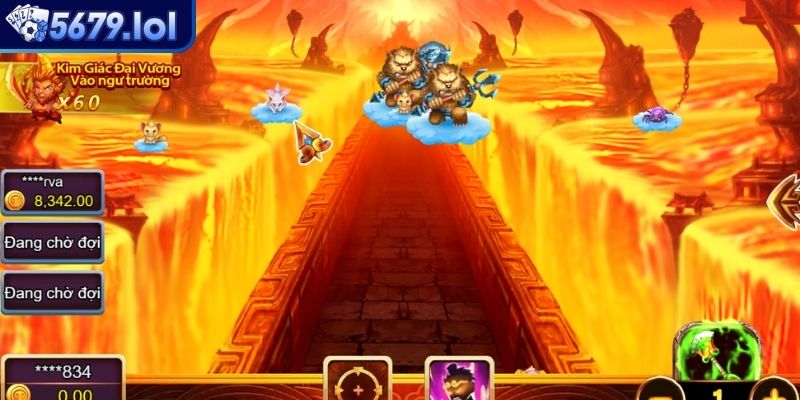 Bắn Cá Tây Du Ký 5679 – Hóa Thân Đại Thánh Đại Náo Thủy Cung 2 Bom toàn màn hình