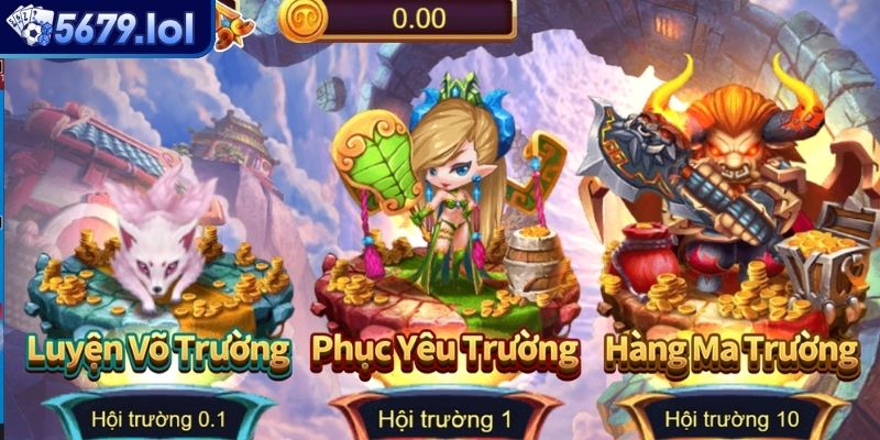 Bắn Cá Tây Du Ký 5679 – Hóa Thân Đại Thánh Đại Náo Thủy Cung 1 Trải nghiệm thế giới đại dương trong Bắn cá tây du ký