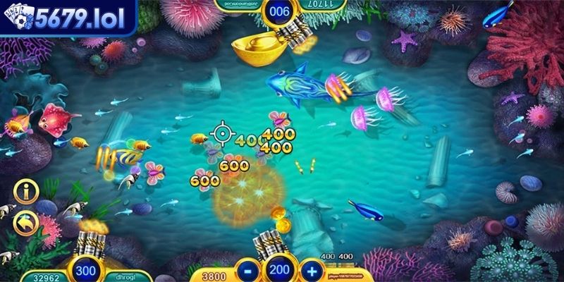 Các Loại Súng Bắn Cá 5679 Giúp Cược Thủ Làm Chủ Đại Dương 2 Chơi súng đôi