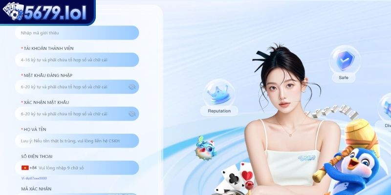 Điền dữ liệu cá nhân