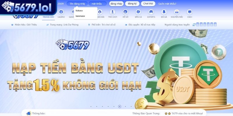 Đăng Nhập 5679 – Truy Cập Tức Thì Bảo Mật Vững Chắc Mọi Lúc 2 Nhập dữ liệu chính xác