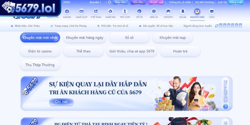 Khuyến Mãi 5679 – Ưu Đãi Bùng Nổ Săn Thưởng Cực Khủng 1 Điều kiện để hội viên nhận khuyến mãi 5679